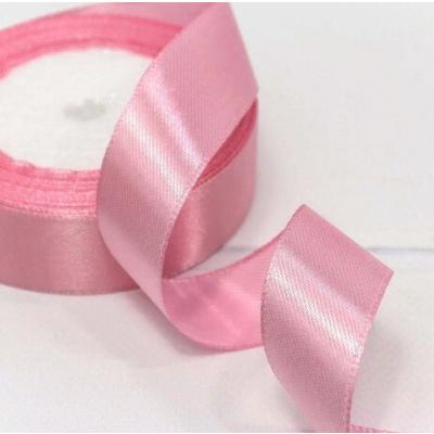 Лента атласная сатин 2.5 см*25 Y Амарантово-розовый 25/79