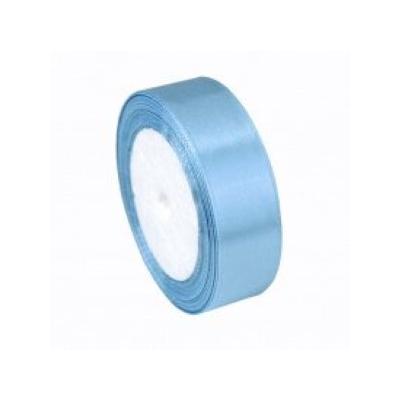 Лента атласная сатин 2.5 см*25 Y Голубой 25/20