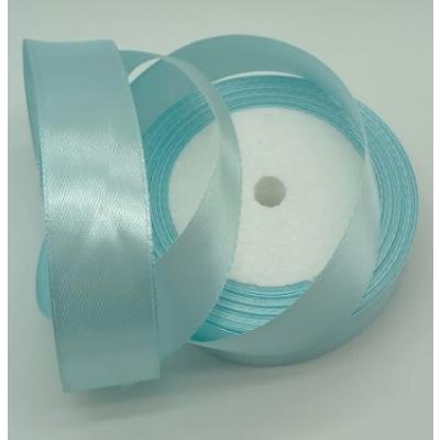 Лента атласная сатин 2.5 см*25 Y Небесно-бирюзовый 50203