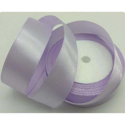 Лента атласная сатин 2.5 см*25 Y Светло-сиреневый 50207