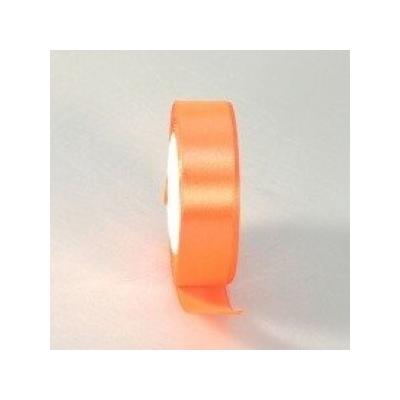 Лента атласная сатин 2.5 см*25 Y Яркий оранжевый 25/25