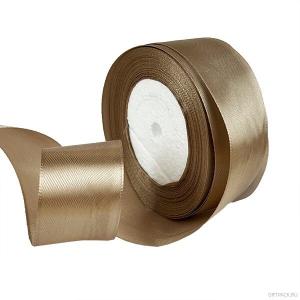 Лента атласная сатин 3.8 см*25 Y Золото 38/60