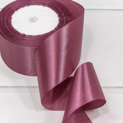 Лента атласная сатин 5 см*25 Y Лиловый 562-50/118