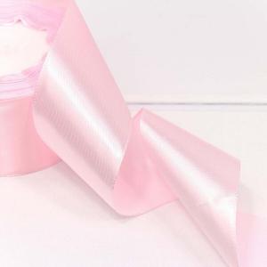 Лента атласная сатин 5 см*25 Y Розовый 562-50/43