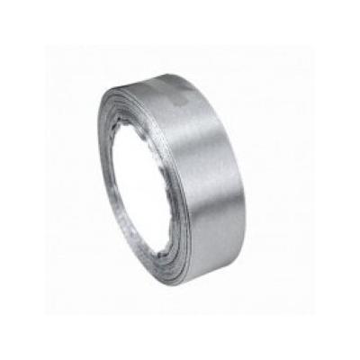 Лента атласная сатин 5 см*25 Y Серебро F014-50/59