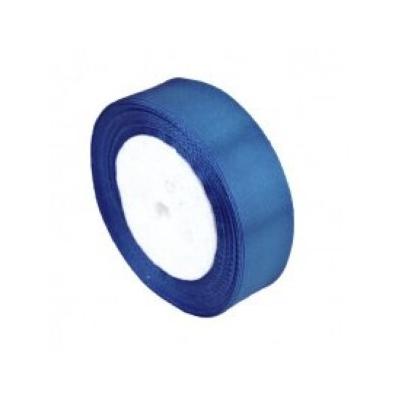 Лента атласная сатин 5 см*25 Y Синяя 50/40