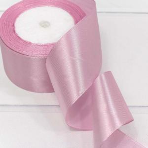 Лента атласная сатин 5 см*25 Y Светлый пурпурный 562-50/149