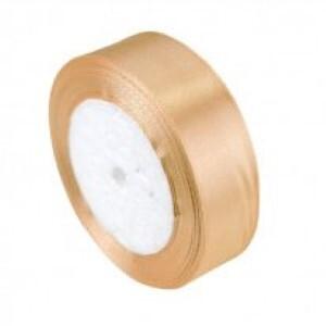 Лента атласная сатин 5 см*25 Y Темно-бежевый 50/71