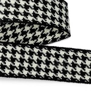 Лента декоративная 2.5 см*10 ярд с рисунком 