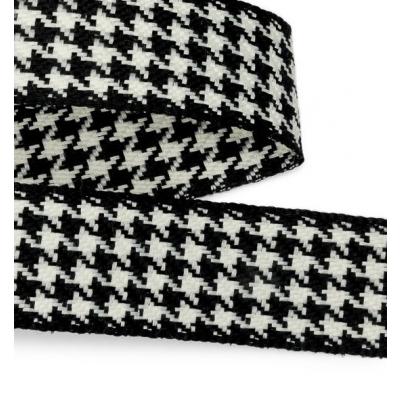 Лента декоративная 2.5 см*10 ярд с рисунком 