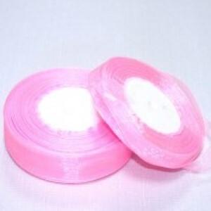 Лента органза 1.2 см*50 Y Розовый 10 шт/уп 535237