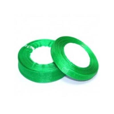 Лента органза 1.2 см*50 Y Зеленая 10 шт/уп 533051