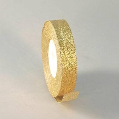 Лента парча с блеском 1.9 см*25 Y Золотой 53594