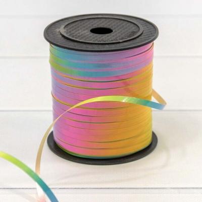 Лента полипропиленовая 0.5 см*250 ярд Радуга 2 441397