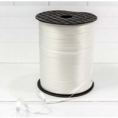 Лента полипропиленовая 0.5 см*500 ярд Белая 4407126