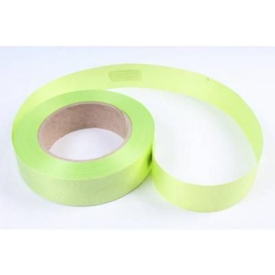 Лента полипропиленовая 3 см*50 ярд Однотонная тиснение дерево салатовый P3043