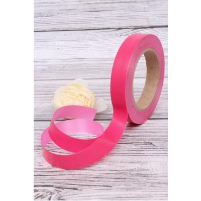 Лента полипропиленовая простая 2 см*50 ярд Брусника/лаванда 5673110