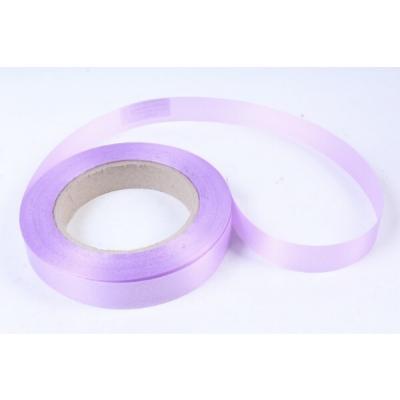 Лента полипропиленовая простая 2 см*50 ярд Однотонная тиснение дерево сиреневый 567684