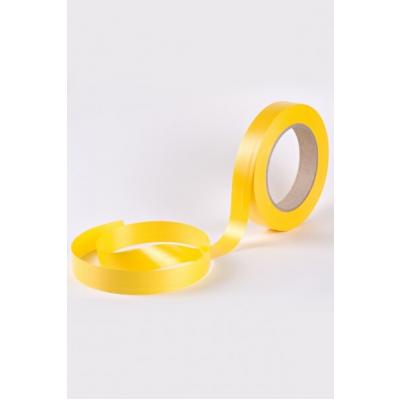 Лента полипропиленовая простая 2 см*50 ярд Желтый 5673116