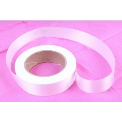 Лента полипропиленовая простая 3 см*50 ярд Гладкая без тиснения белый 5606615