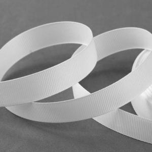 Лента репсовая 1.5 см 20 ярд 1 сорт Белый 171361