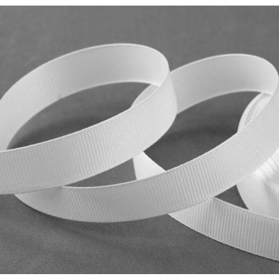 Лента репсовая 1.5 см 20 ярд 1 сорт Белый 171361