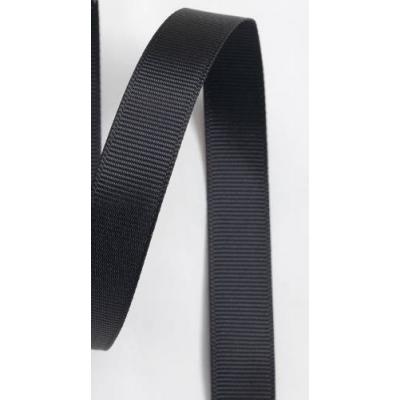 Лента репсовая 1.5 см 20 ярд 1 сорт Черный 171389