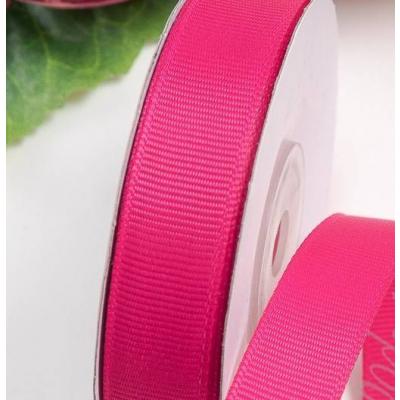 Лента репсовая 1.5 см 20 ярд 1 сорт Фуксия 171379