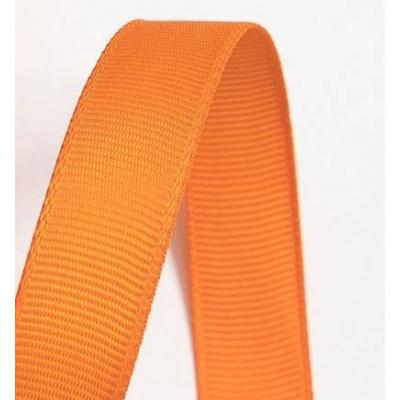 Лента репсовая 1.5 см 20 ярд 1 сорт оранжевый №24 171370