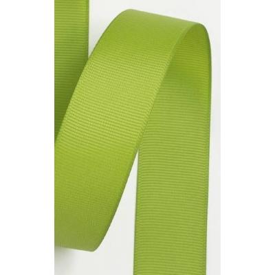 Лента репсовая 2.5 см 20 ярд 1 сорт Фисташковый 171555