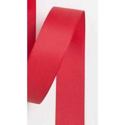 Лента репсовая 2.5 см 20 ярд 1 сорт Коралловый 171583