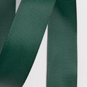 Лента репсовая 2.5 см 20 ярд 1 сорт Темно-зеленый 172200