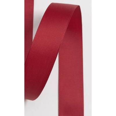 Лента репсовая 2.5 см 20 ярд Бордовый 171872