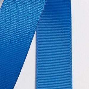 Лента репсовая 2.5 см 20 ярд Синий 171417