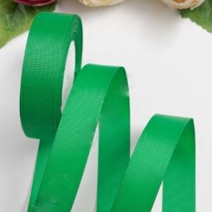 Лента репсовая 2.5 см 20 ярд зеленый №19 170923