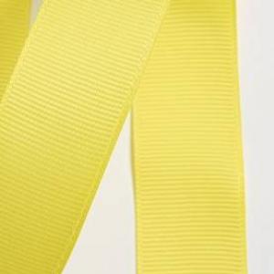 Лента репсовая 2.5 см 20 ярд Желтый 171874