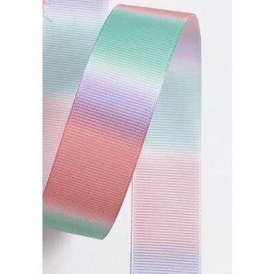 Лента репсовая 2.5 см Радуга 171713