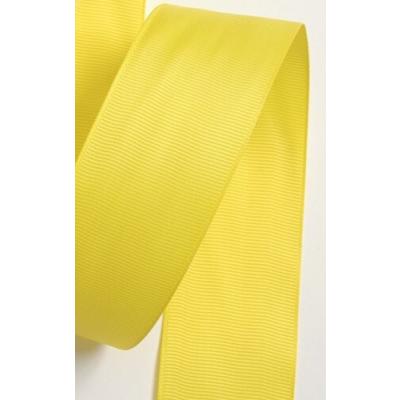 Лента репсовая 4 см*20 ярд Желтый 171064