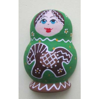 Магнит матрешка Пряник 7 см 42140