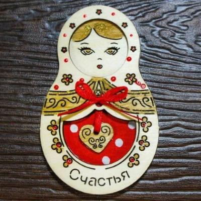 Магнит матрешка 