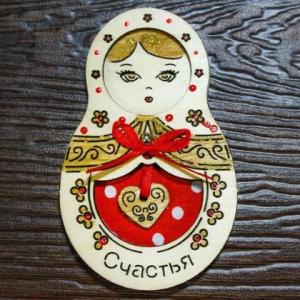 Магнит матрешка 