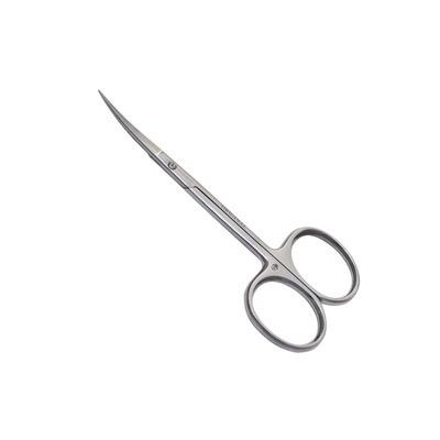 Маникюрные ножницы 212-0011 заусеничные серебро лезвия 27 мм