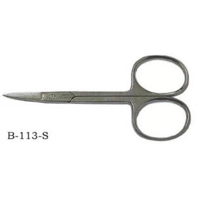 Маникюрные ножницы B-113-S для кутикулы с закругленным концом