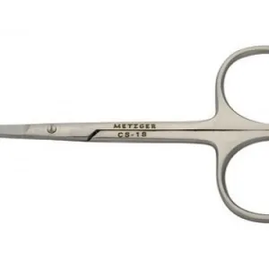 Маникюрные ножницы CS-1/8-D (CVD) для кожи изогнутые ручная заточка