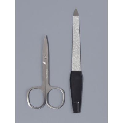 Маникюрный набор 2 предмета чёрный/серебристый 577290