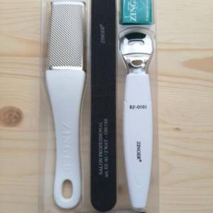 Маникюрный набор SIS-64 (2 тёрки+ книпсер+ лезвия+пилка)