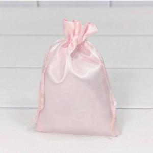 Мешочек подарочный атласный 7*9 см Светло-розовый 445443ср