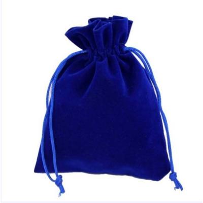 Мешочек подарочный бархатный 10*12 см Синий 4407913