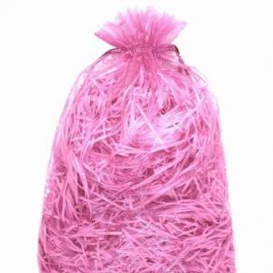 Мешочек подарочный органза 17*23 см Однотонный розовый 44569р