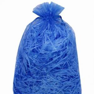 Мешочек подарочный органза 17*23 см Однотонный синий 44569с